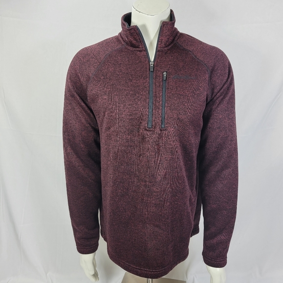 Eddie Bauer 1/4 zip sweatshirt sz L